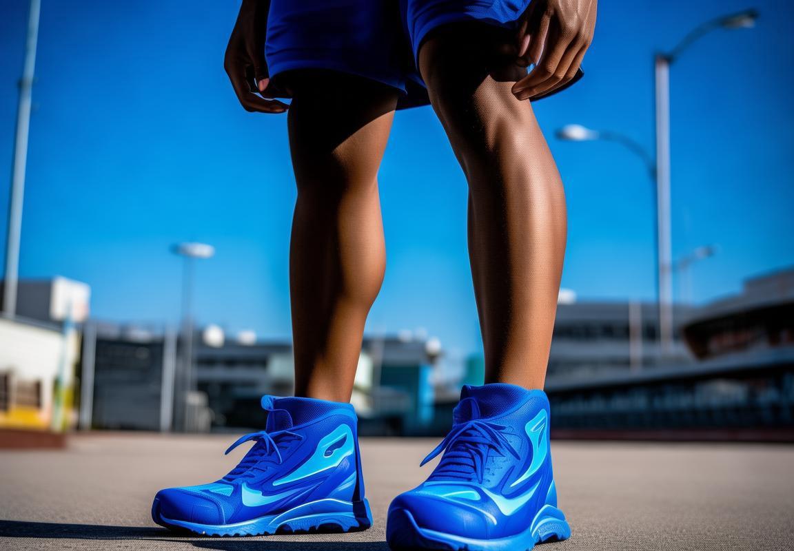 Mizuno Rodilleras Azules para Basquetbol: Oferta Alo 30% ¡No Te Pierdas!