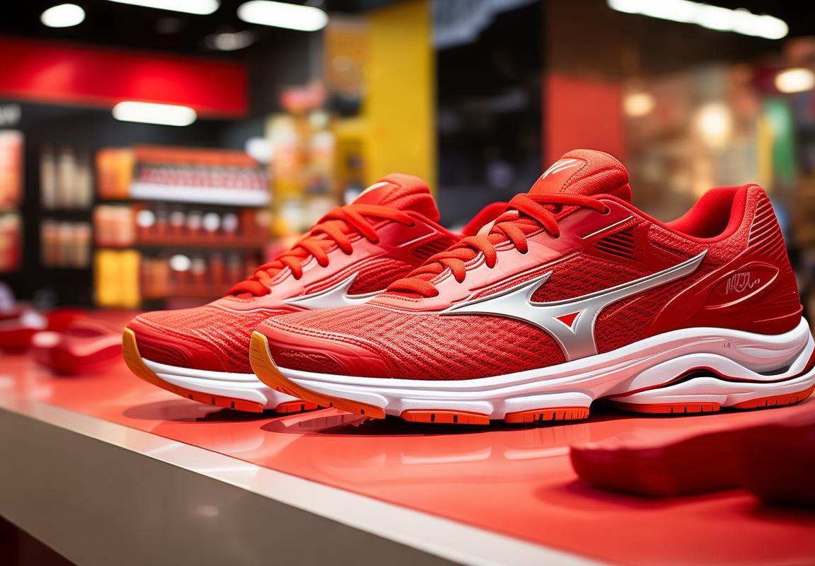 Mizuno Running: Oferta Exclusiva de Zapatos Rojos para Alo en Marca Mizuno