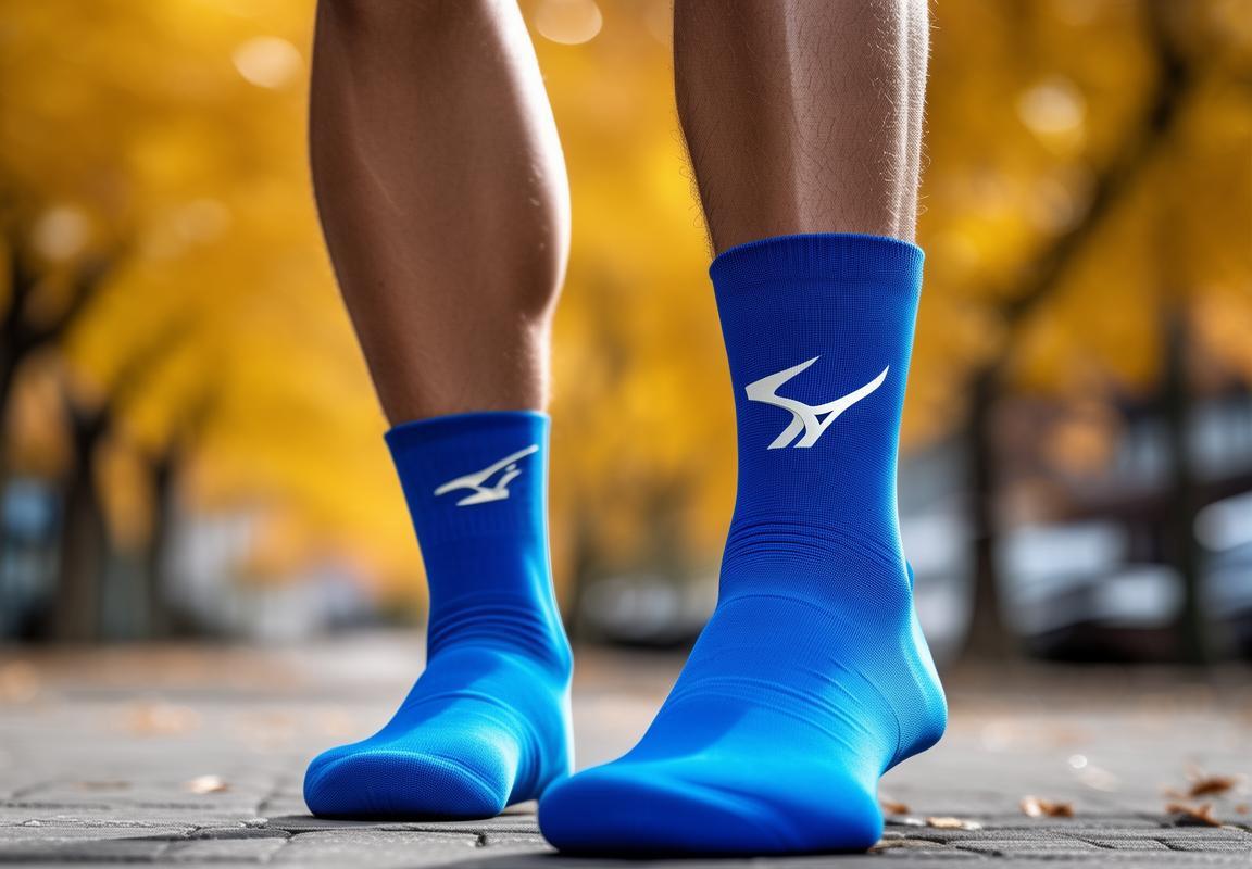 Mizuno Socks Azules para Hombre: Oferta de Outlet con 30% de Descuento y Envío Gratis