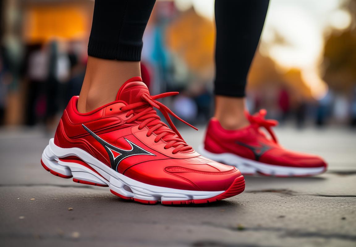 Mizuno Running: Oferta Exclusiva de Zapatos Rojos para Alo en Marca Mizuno