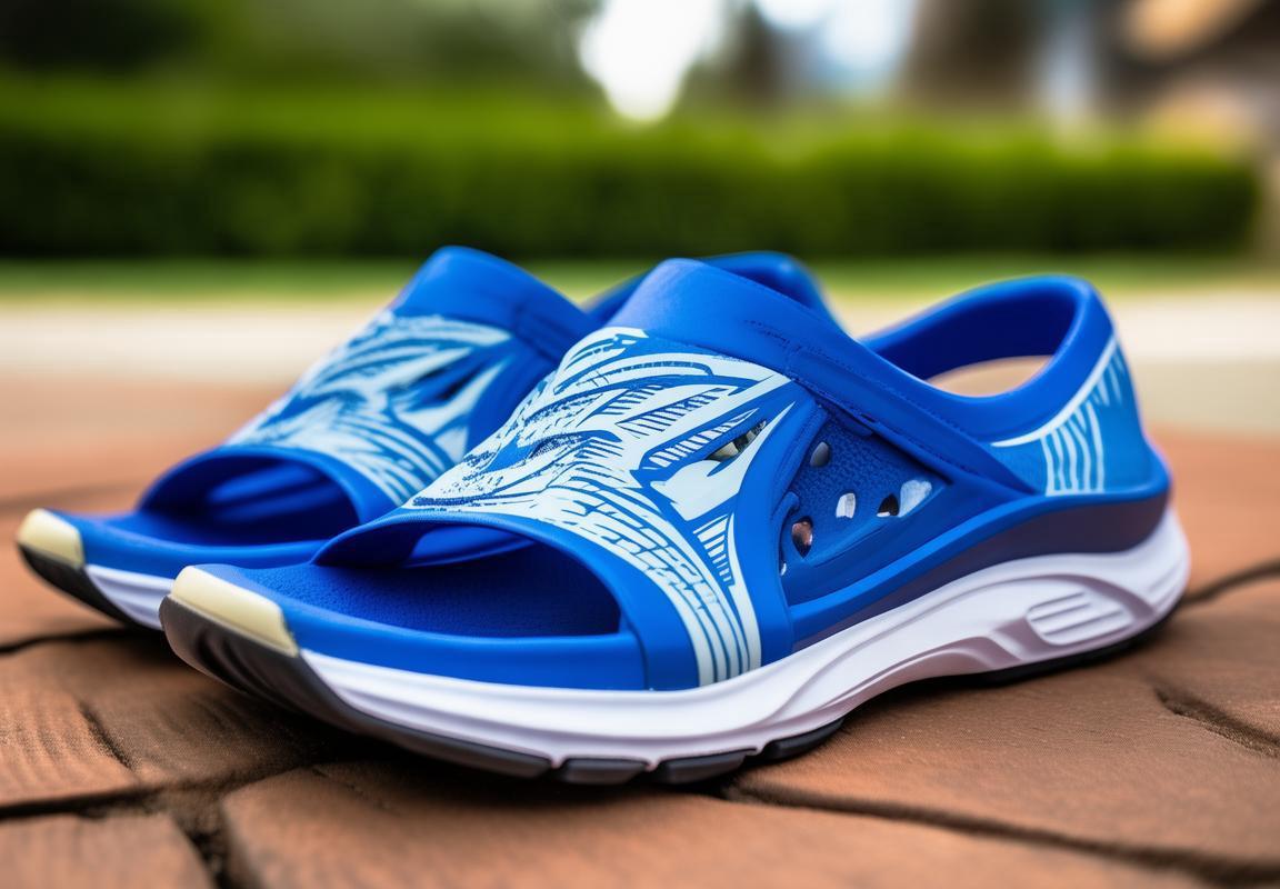 Sandalias Mizuno Relax Slide 2 Para Mujer Azules/Blancos 1864302-ZX, ¡No dejes pasar esta oportunidad!