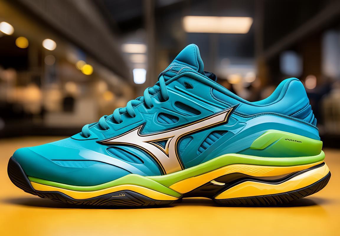 Tenis Mizuno para tenis con suela de goma duradera: ¡No dejes pasar esta oportunidad y elige el calzado ideal para tu outfit deportivo!