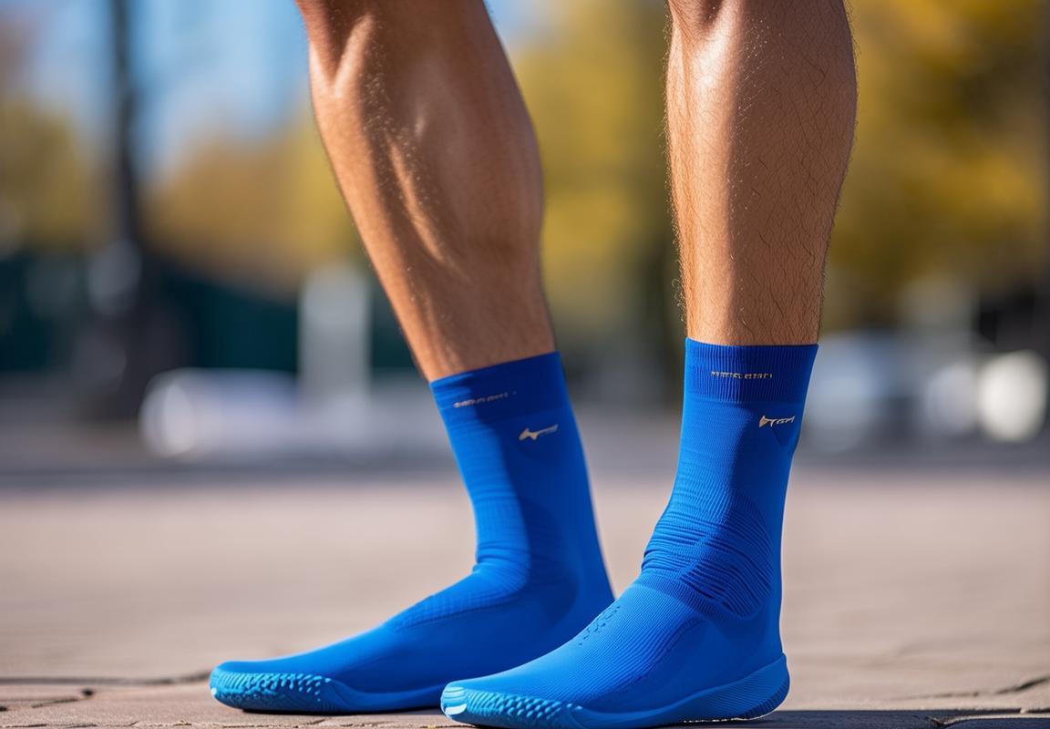 Mizuno Socks Azules para Hombre: Oferta de Outlet con 30% de Descuento y Envío Gratis